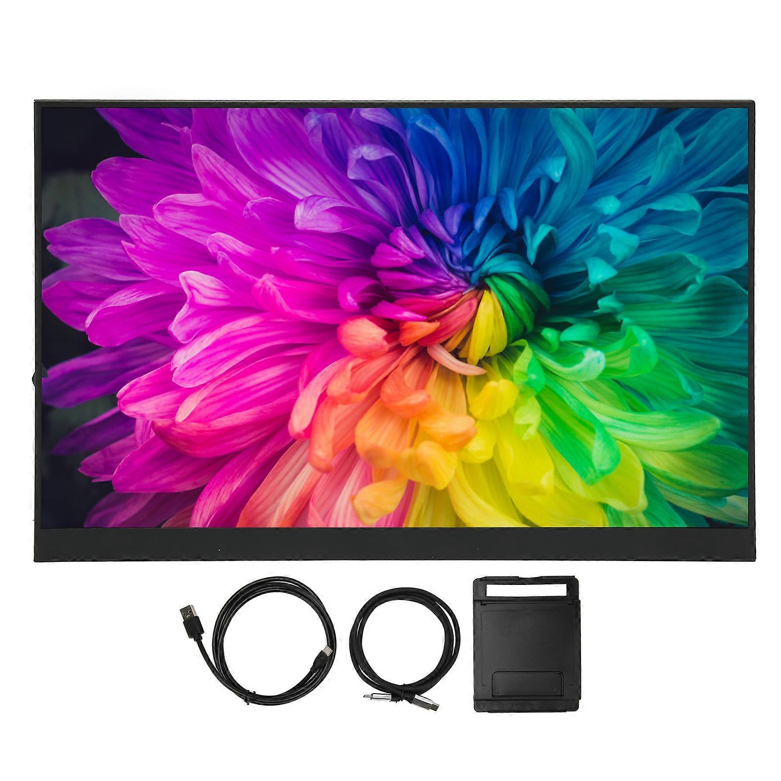 شاشة تعمل باللمس مقاس 16 بوصة عالية الدقة 1920 × 1200 60 هرتز مدمجة في مكبرات صوت مزدوجة من النوع C شاشة تعمل باللمس المحمولة للألعاب رقم 8410