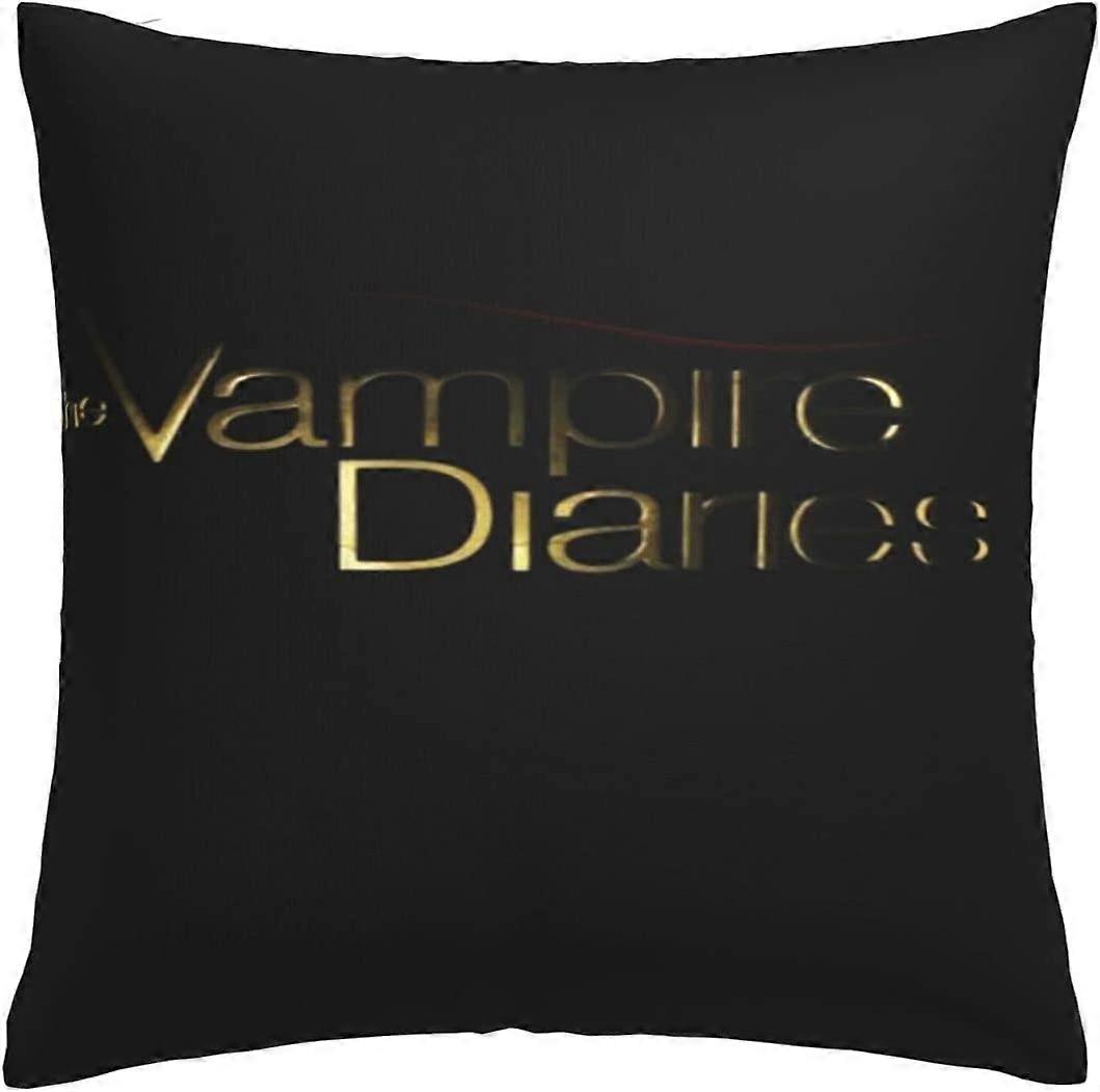 AA-myke putetrekk putevar, The Vampire Diaries Dekorative Store firkantede vaskbare putetrekk til stue, S-SYS17568