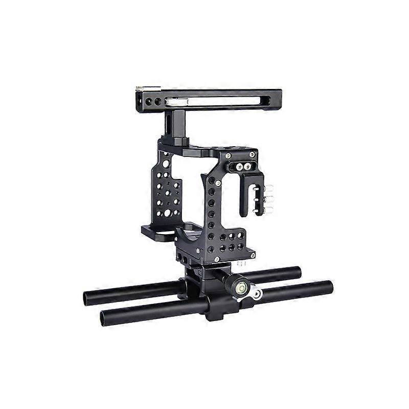 A7 قفص الكاميرا المهنية مقبض DSLR تلاعب مثبت كاميرا الفيديو لسوني Alpha A7 A7II A7III A7K A7S2 A7R2 A7R3 A7X CA7