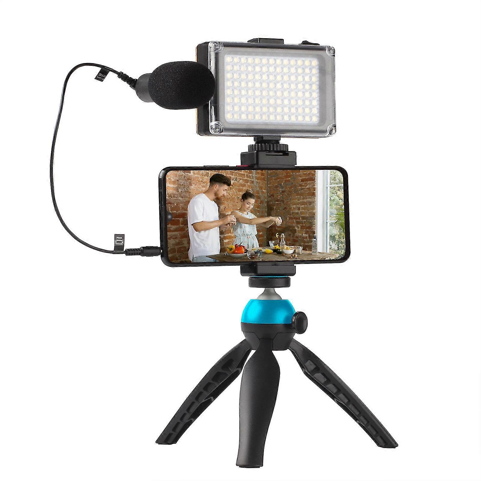 Smartphone Camera Video Vlogging Kit (blue)