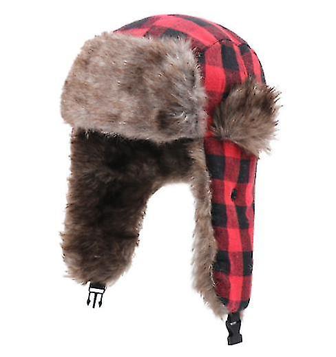 Winter Trapper Hat - Russian Cavalry Pilot Hat