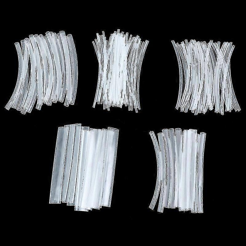 150pcs Clear Heat Shrink Tubing Roll Kit With Box For Charging Cable Data Wire Repair Sleeve