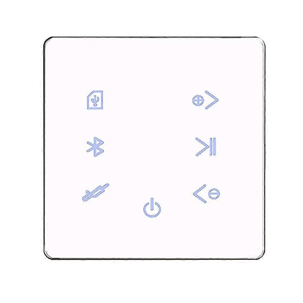 Bluetooth Amplifier In Wall Usb Sd Card Music Panel Background Audio System Stereo Hotel Restaurant