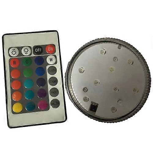 Submersible Multi-Color LED Light Lamp Decorative Lamp with IR Remote Control