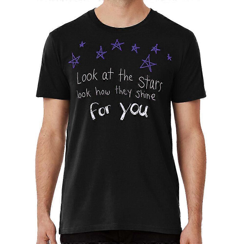 Regardez comme ils brillent pour vous t-shirt jaune coldplayer sherlock tfios