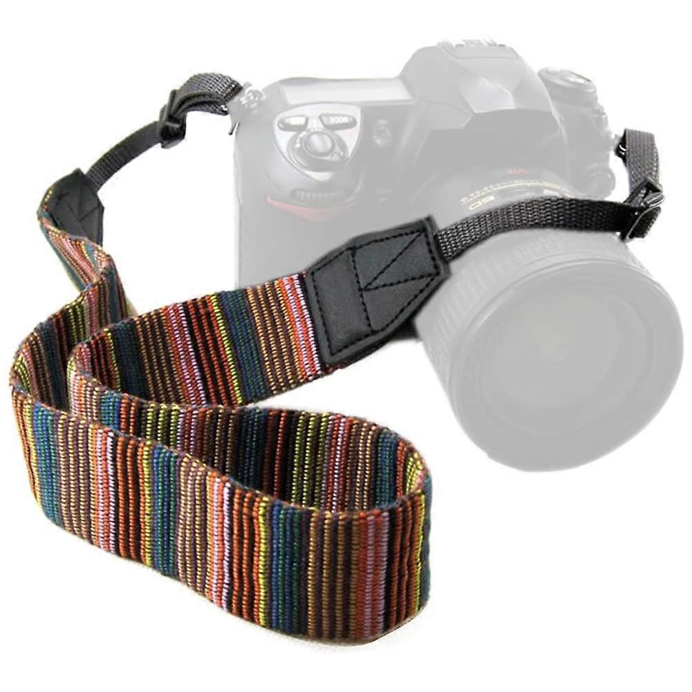 Vintage Universal Adjustable Camera Camcorder Shoulder Neck Strap, Camera Not Included