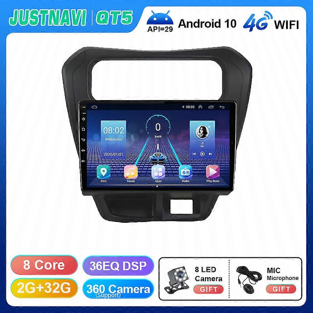 QT5 2 DIN Car Android Radio multimedia Player For SUZUKI Maruti Alto 800 2015 - 2021 Quad Core 1024*600 Bluetooth 2 Din Car DVD