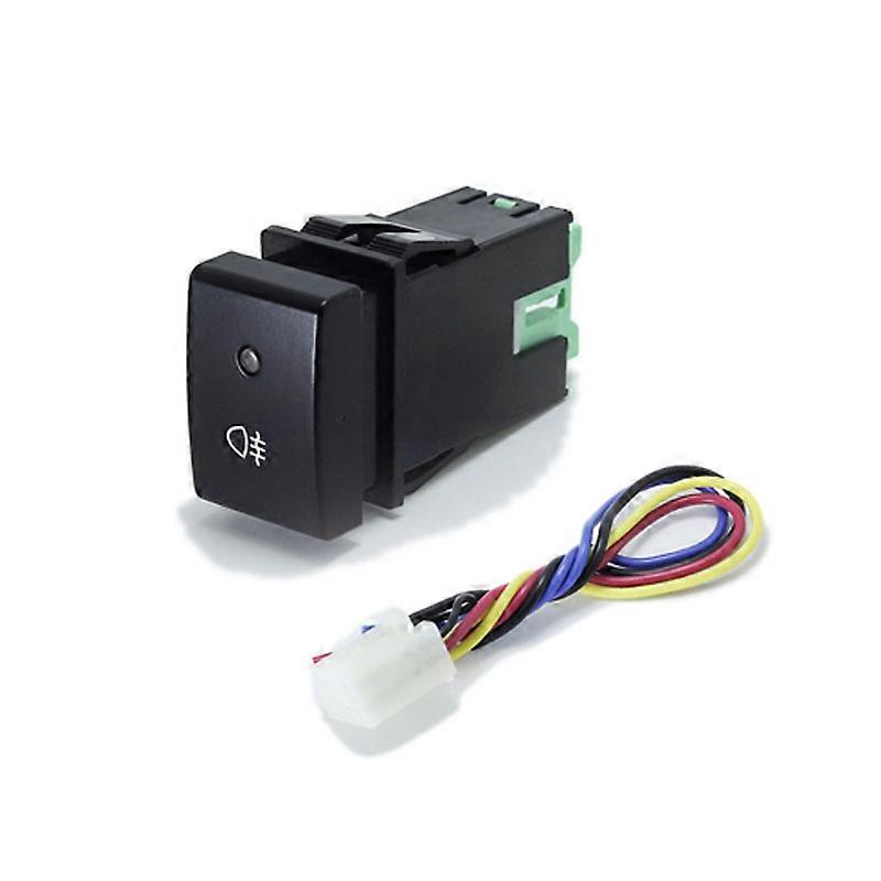 1PC Heating Rearview Fan Radar parking sensor After Fog Light Rearview mirror folding Switch Button For for Suzuki Jimny 07-15