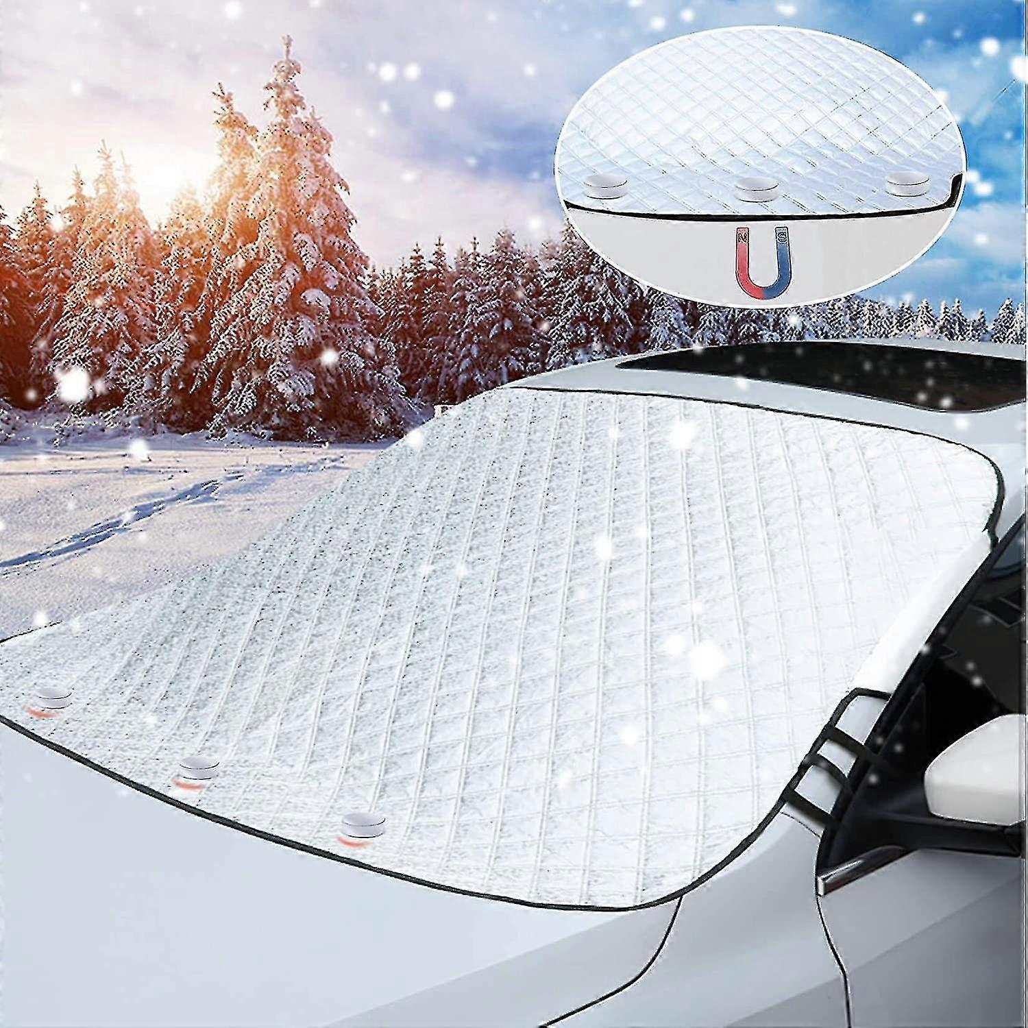 Car Sun Protection Front Windshield Windshield Cover Magnet Uv