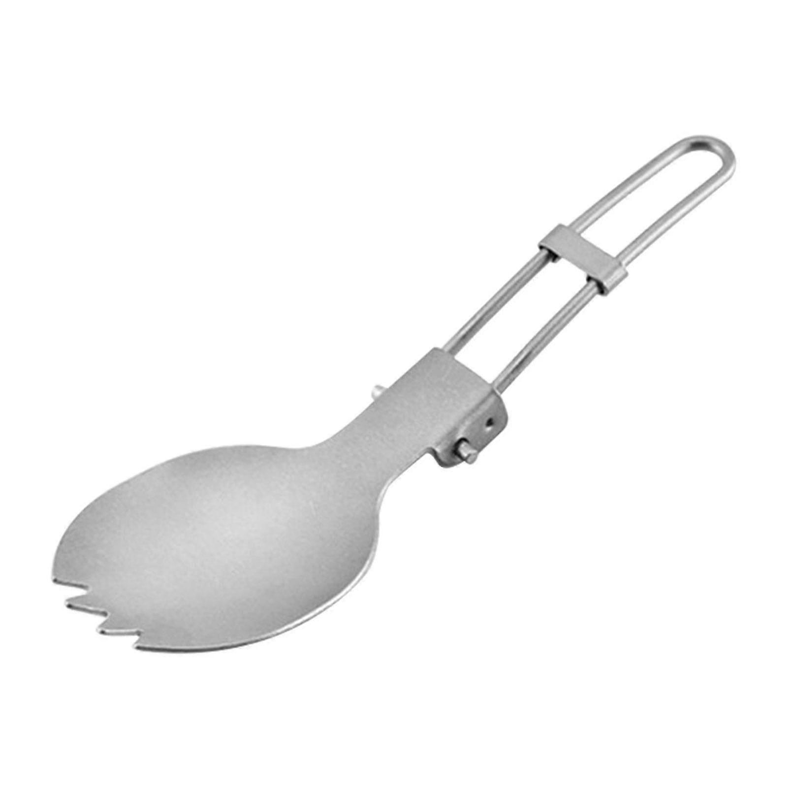 Flatware Lightweight T Ium Folding Outdoor Tableware Portable Fork