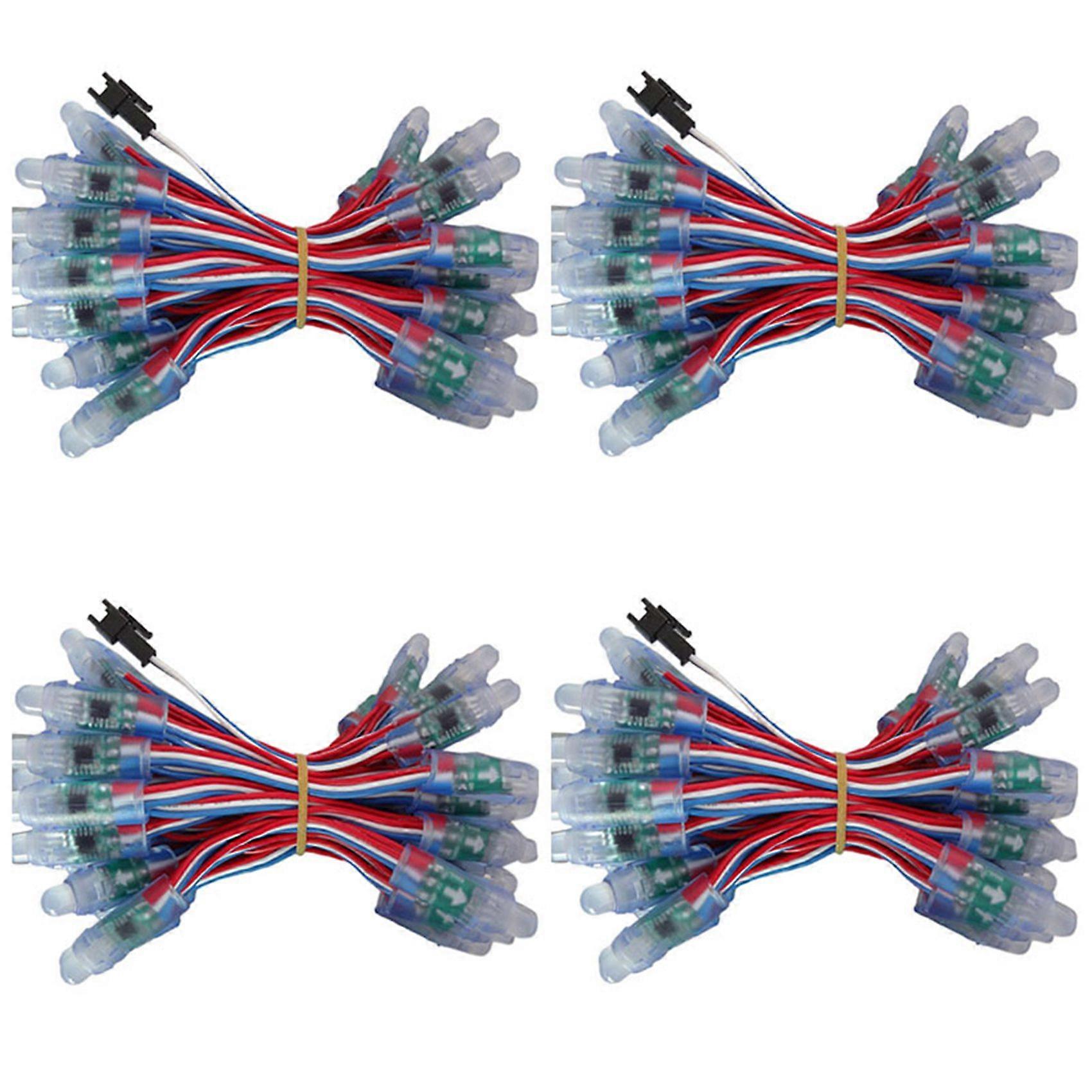 200Pcs WS2811 LED Pixel Light String Advertising Pouring Waterproof Full Color Perforated Light 12m