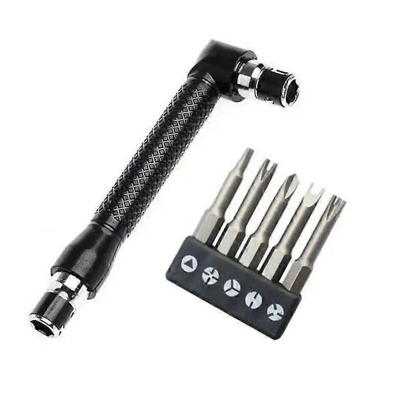 5Pcs Special-shaped Screwdriver Mini Socket Wrench Screwdriver Bits Key Utility Tool And Screwdriver Bit Drill Set Hand Tool Set