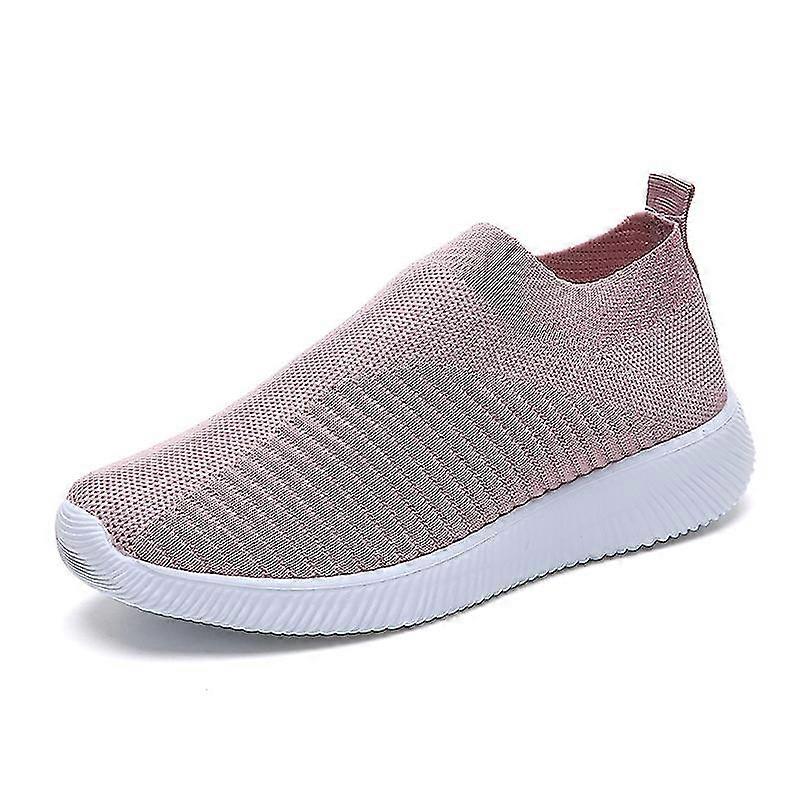 Running Walking Neule sukka lenkkarit slip kengät naisille