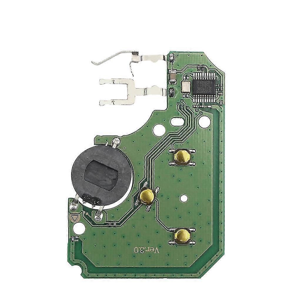 Id46 Pcf7947 Chip For Renault Clio Logan Megane 2 3 Scenic Remote Key 3 Buttons 433mhz Smart Card Emergency Insert