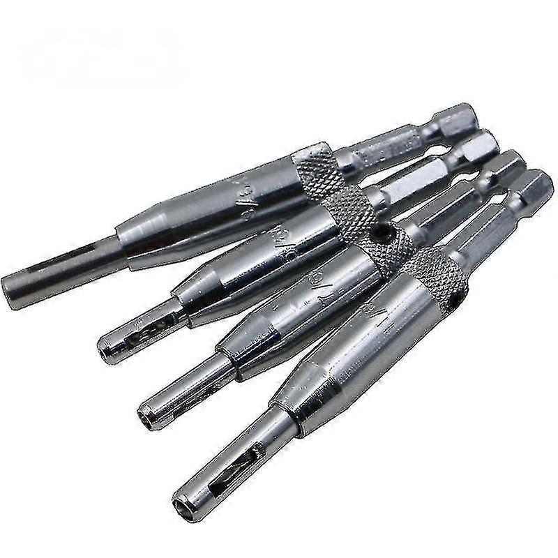 Hex Shank Twist Drill Bit Set  - 4pcs