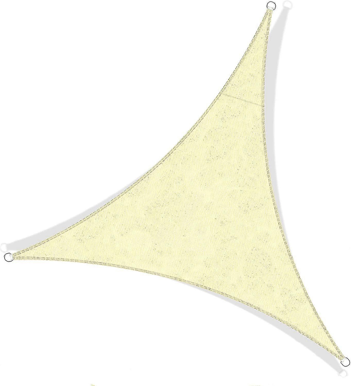 Shade Sail, Waterproof Awning Uv Protection Triangular Shade Sail(222m, Light Yellow)