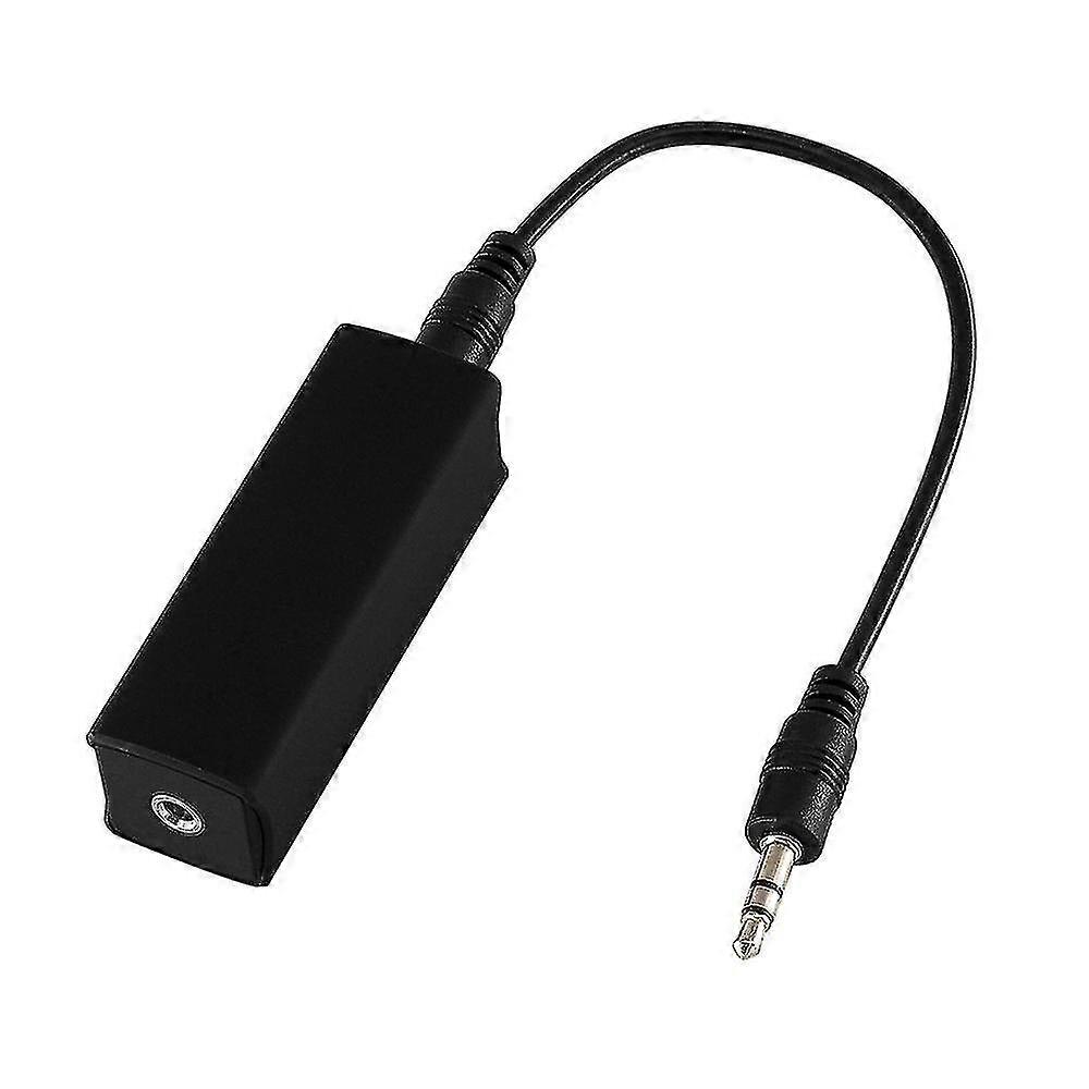 Ground Loop Noise Isolator for Car Audio System & Home Speaker - Eliminate Audio Noise - 3.5mm Audio Cable Included