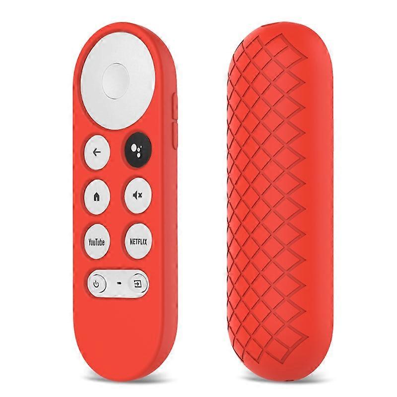 Non-slip Soft Silicone Case for chromecast Remote Control Protective Cover Shell for-Google Chromecast TV 2020 Voice Remote