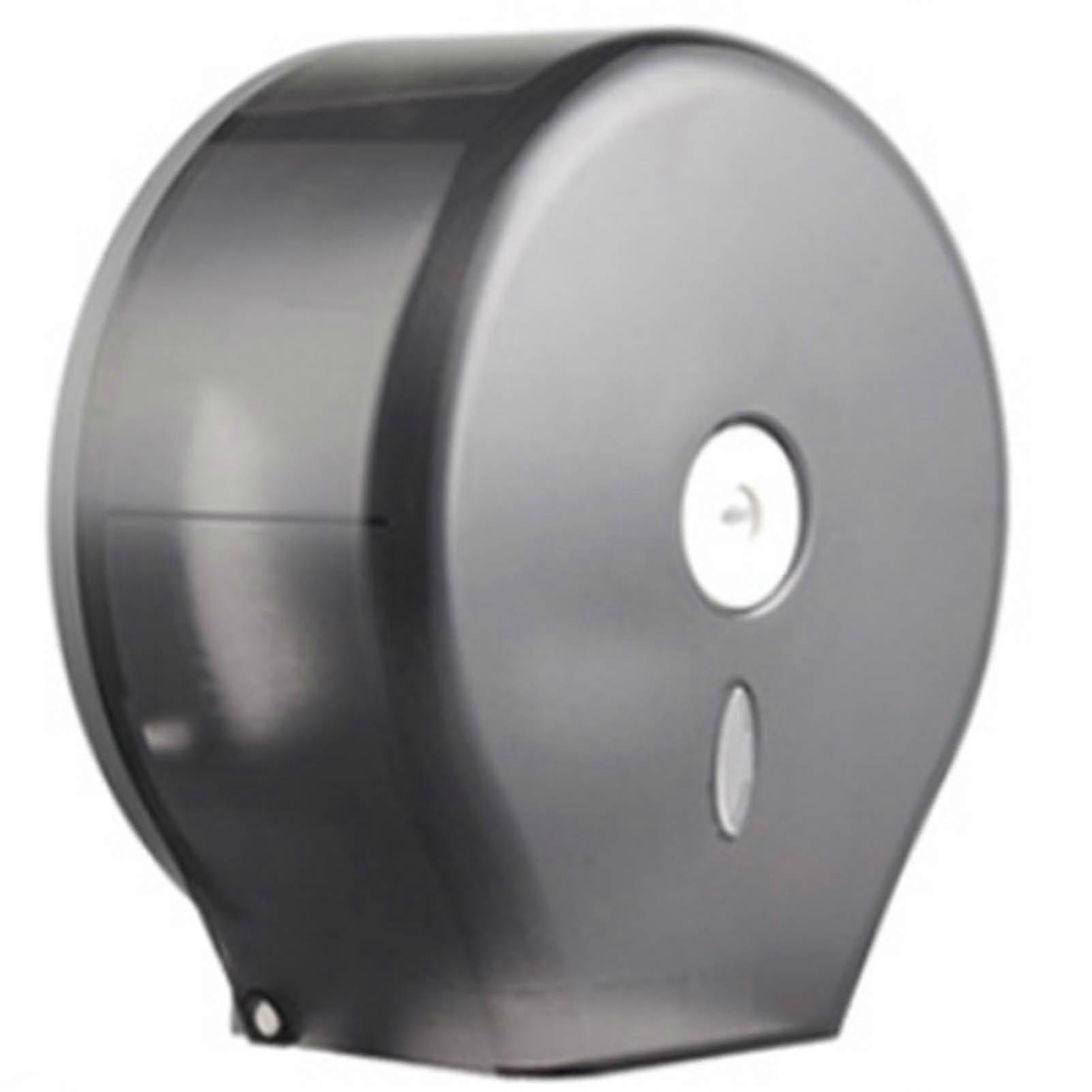 Wall Mounted Paper Towel Dispenser with Lock Design - Translucent Black