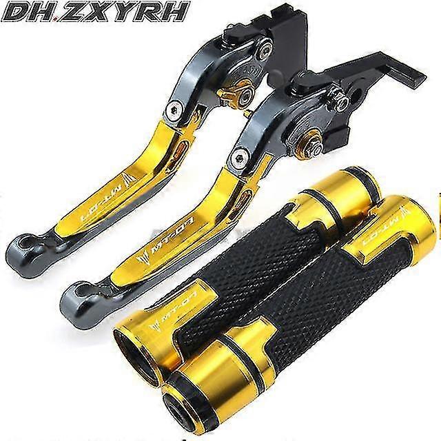 For Yamaha Mt-07 Mt 07 Mt07 Fz07 Fz 07 Fz-07 2014-2020 Motorcycle Folding Extendable Brake Clutch Levers Handle  Grips