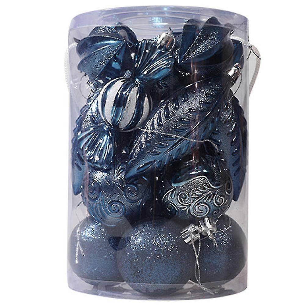 Juletræspynt Kugler-glimmer pyntet julekugle