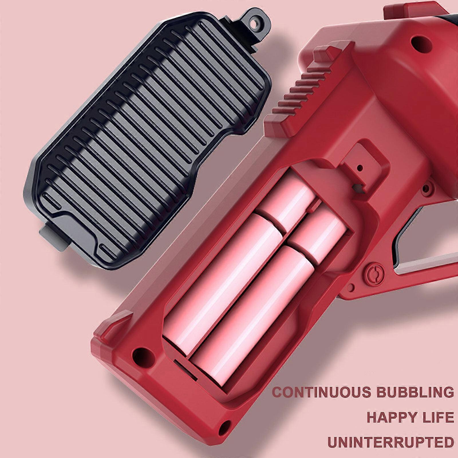 Bubble Maker Marstone Bubble Gun, Automatic Bubble Machine10-Hole Bubble Blower Toy with Light Sound