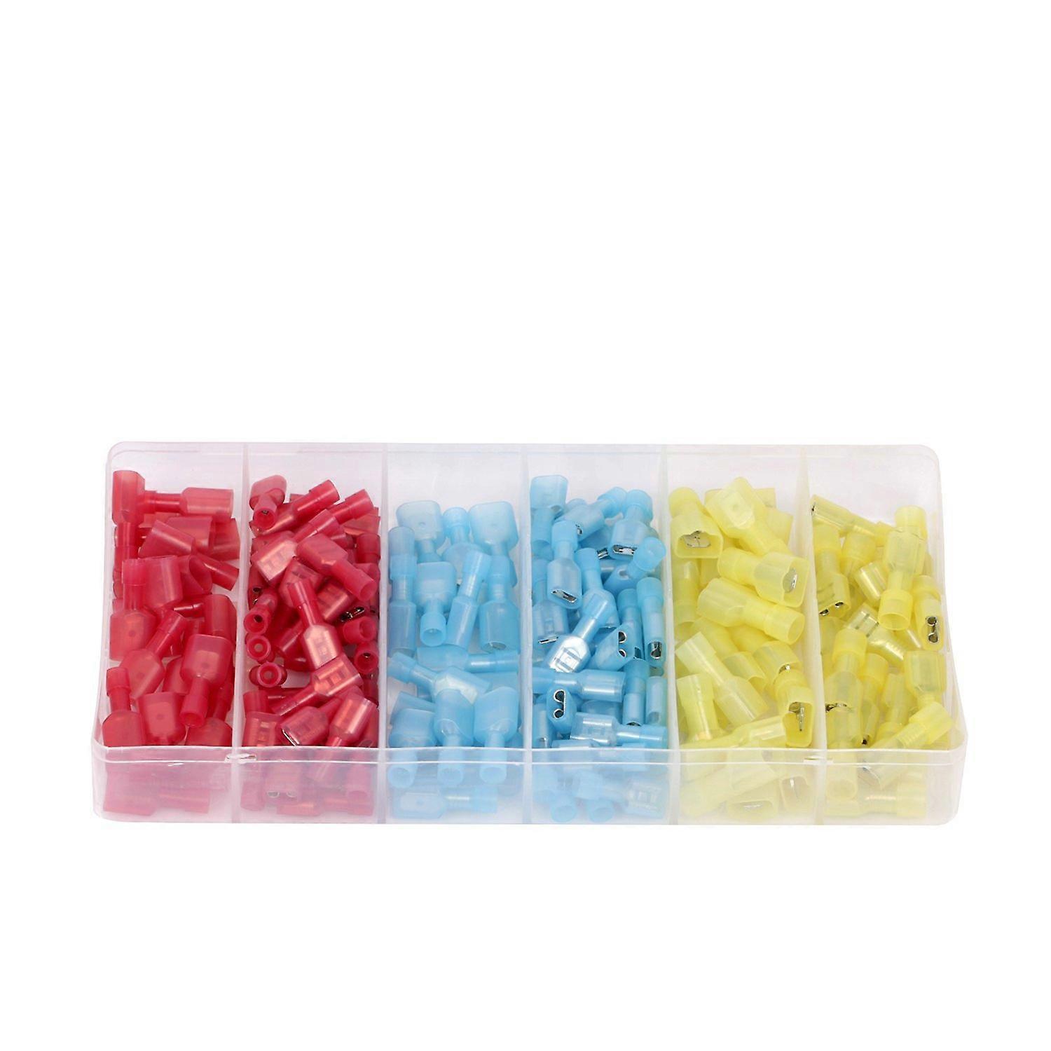 1 Set 120pcs boxed nylon terminal nylon terminal combination nylon plug-in ant clip set