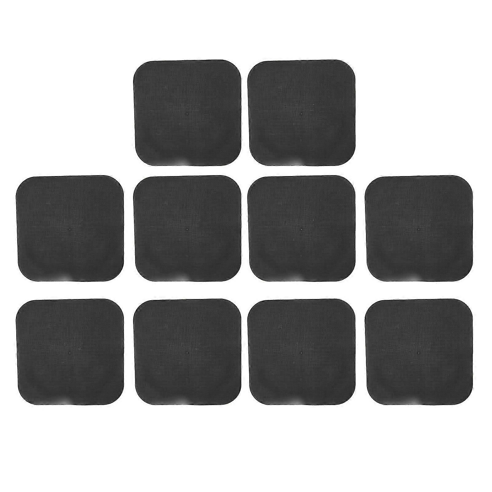 23cm Square Soccer Field Markers - 10pcs PP Material Flat Spot Dots for Outdoor Sports Training