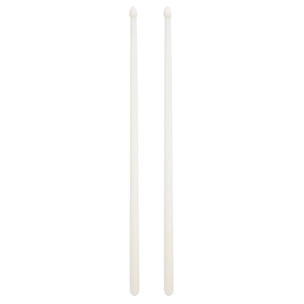 Blue Nylon Drum Sticks with Glow Effect for Nighttime Performances - 2PCs LED Stick Set