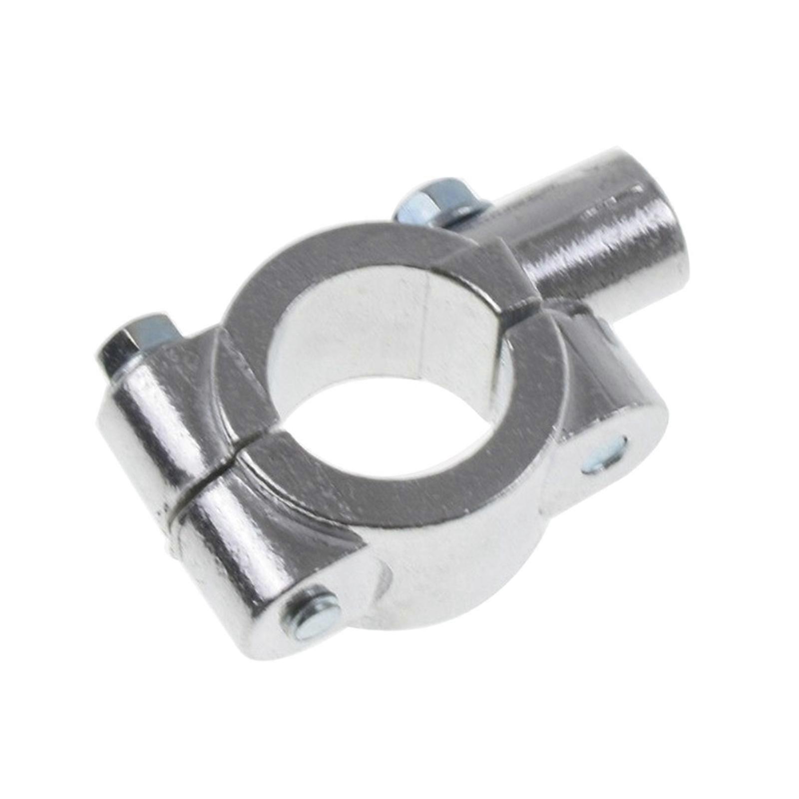 Motorcycle 10mm 8mm Handlebar Bracket Clamp-On Rearview Mirror Mounting Adapter