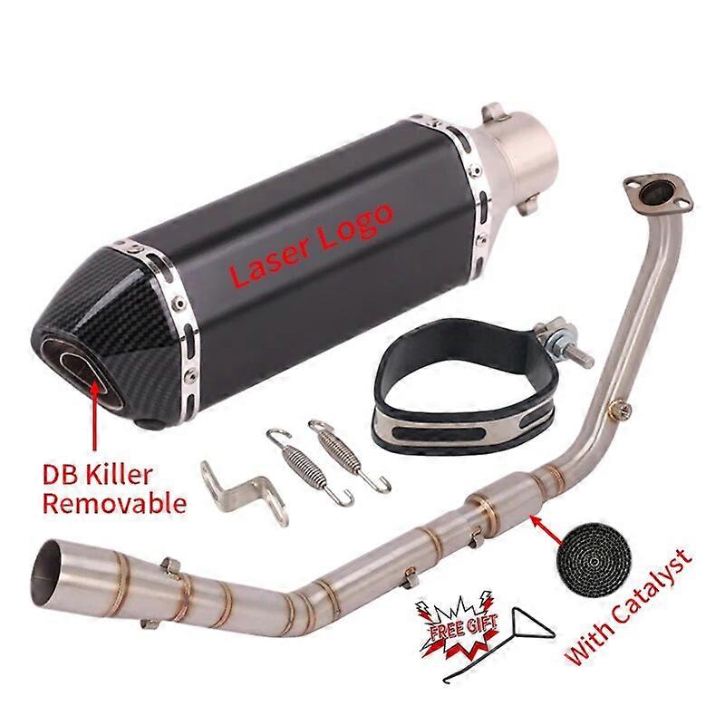 Tuyau D'échappement Intermédiaire En Acier Inoxydable Pour Yamaha MT-15, YZF-R15 V3, MT-125 (2017-2024)