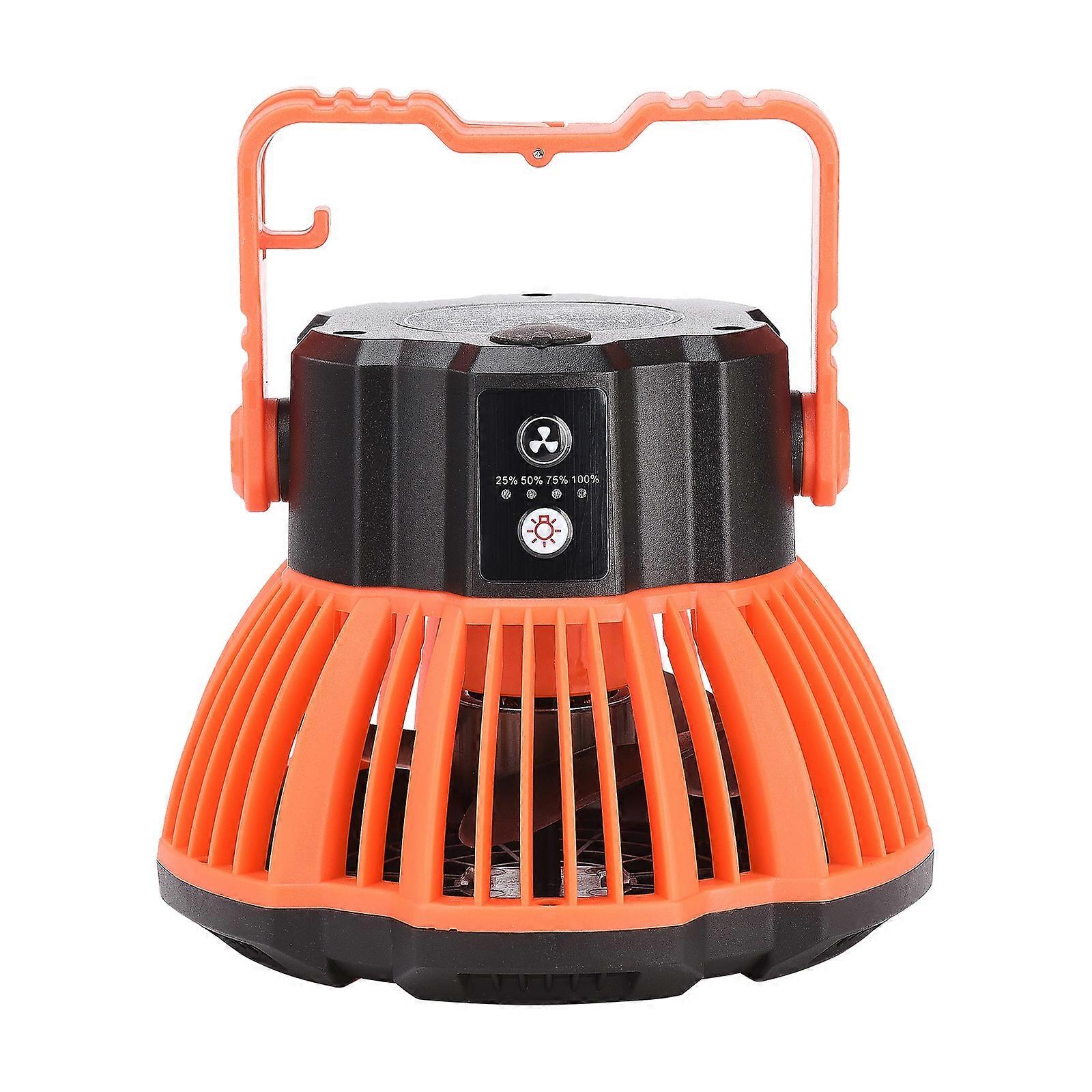 Portable Camping Fan With Camping Lantern Usb Rechargeable,acsergery 5200mah