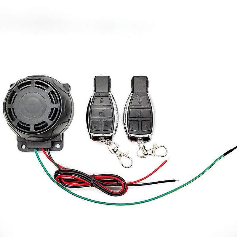 Universal 12V Vibration Alarm System For Car Motorcycle Sound Warning Horns Easy Install Anti-Theft Alarming Apparatus Remote