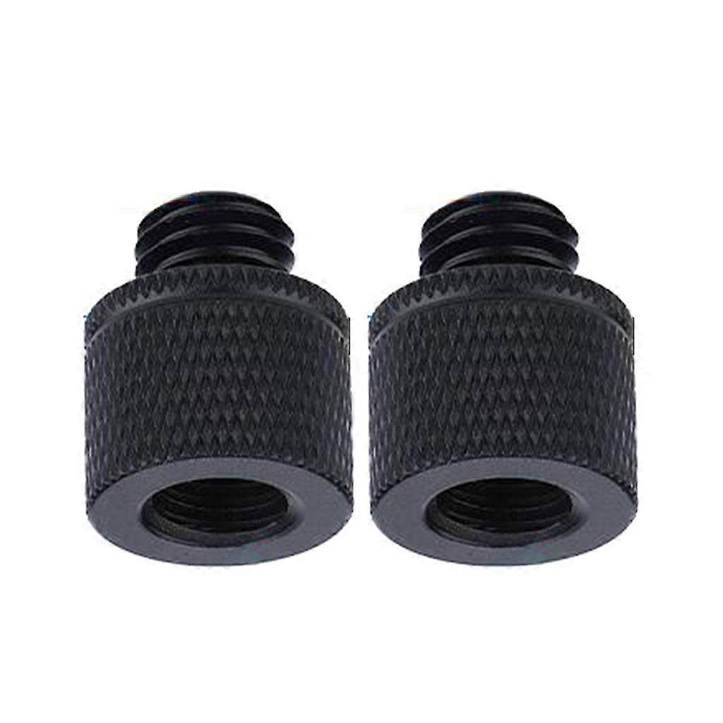 2x 3/8 to M6 M8 M10 M12 Camera Screw Tripod Base Connection Fixed Mount Conversion Screw Tripod Photography Accessories