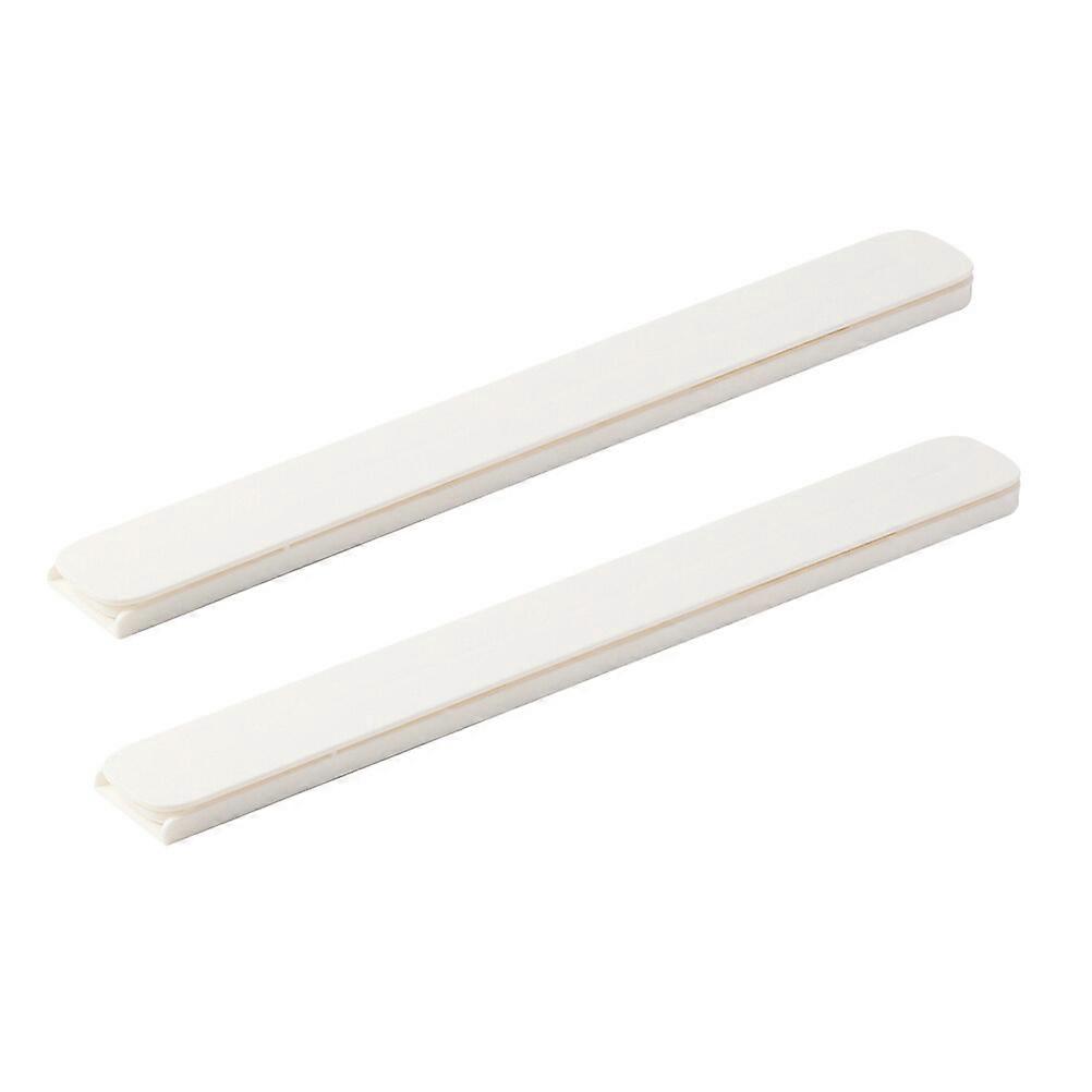 1 סט מדריך מגירה נדבק לבד שקופיות מגירה מגירה לבנה שקופיות מגירה מסילות מדריך