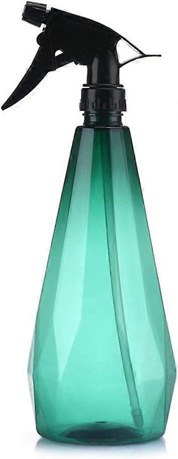 Spray Bottle, 1L Plastic Bottle Clear Spray Bottle Empty Trigger Refillable Spray Bottle, Green