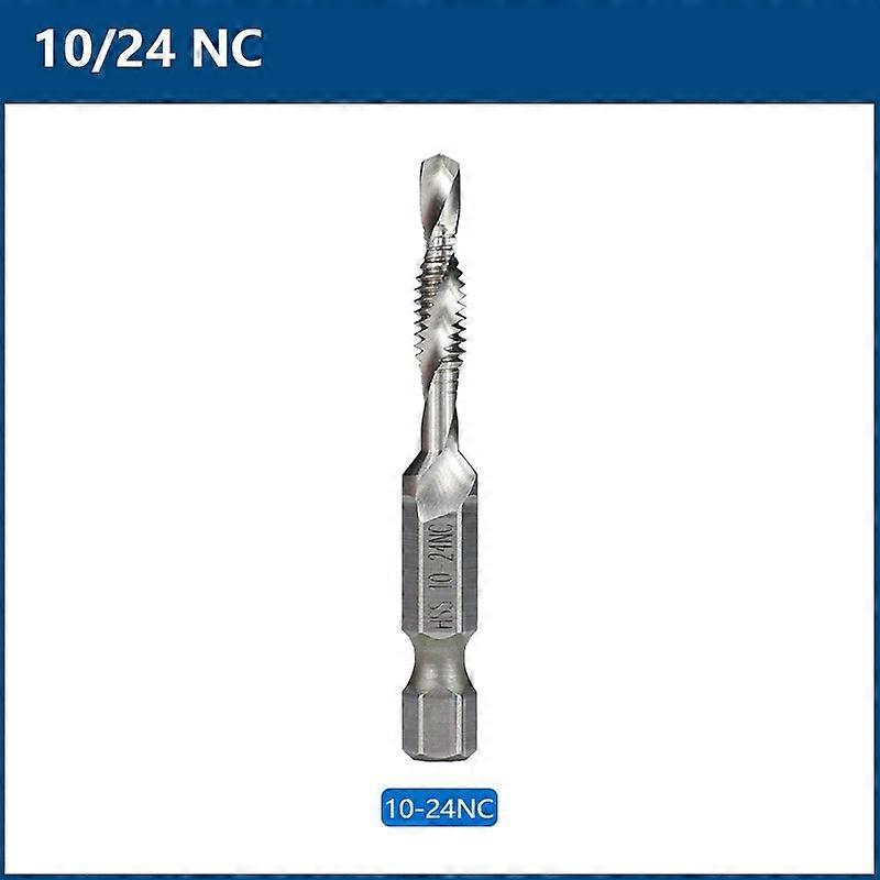 14 Hex Shank Composite Tap 6-32 8-32 10-24 10-32 12-24 14-20 Machine Plug Tap Spiral Point Thread Drill Tools