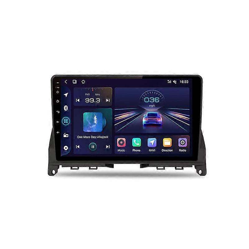 2 Din For Mercedes Benz C Class 3 W204 S204 2006 - 2011 Car Radio Carplay 4g 8-core Wifi Android Auto Car Stereo Car Multimedia Video Player Gp