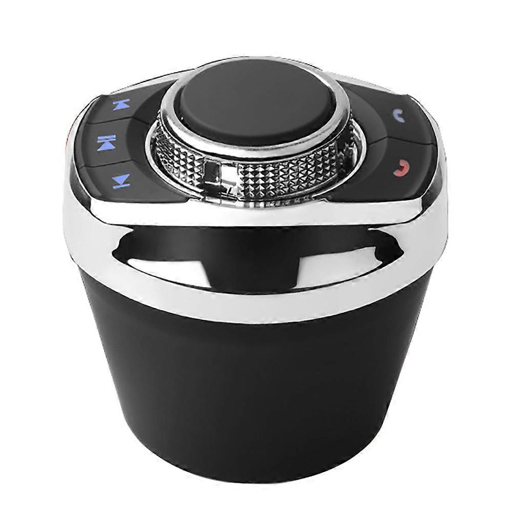 100% Brand New Universal Wireless Car Steering Wheel Control Remote Button Support Bluetooth with LED Light 8-Key Functions for Android Navigation Pla