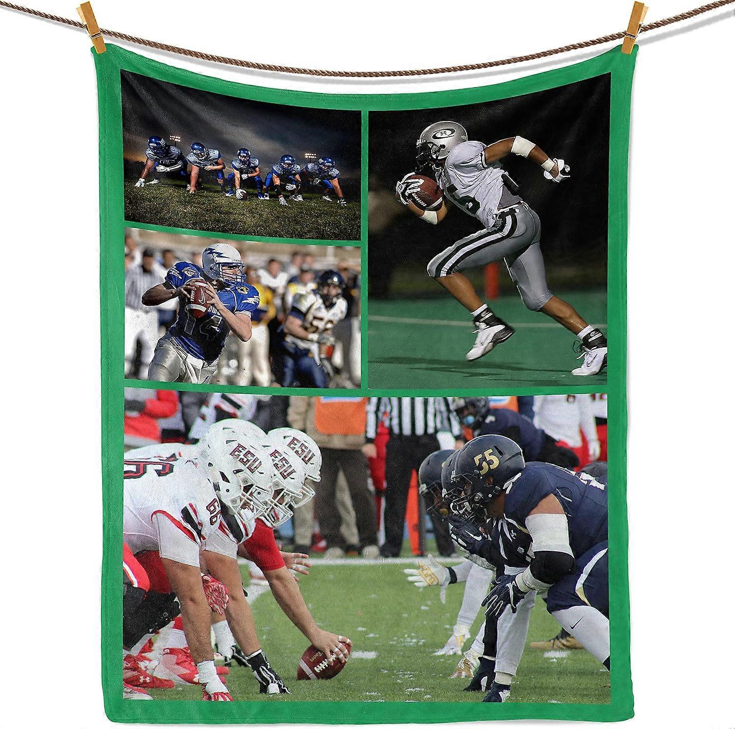 Custom Blanket with Photo Personalized Picture Text Blanket Customized Sofa Throw Blanket Personalized cobijas Funny Gifts for Valentines,Boyfriend,Da