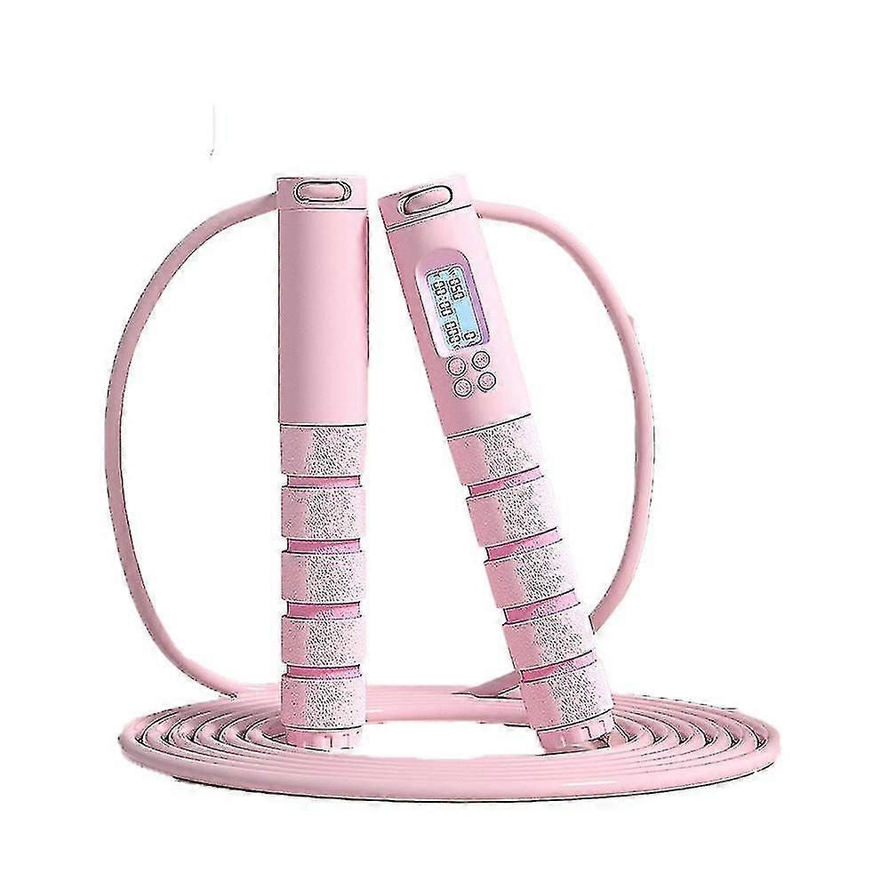 Jump Rope,with Calorie Counter For Training Fitness, Adjustable Exercise Speed Skipping Rope Bigball