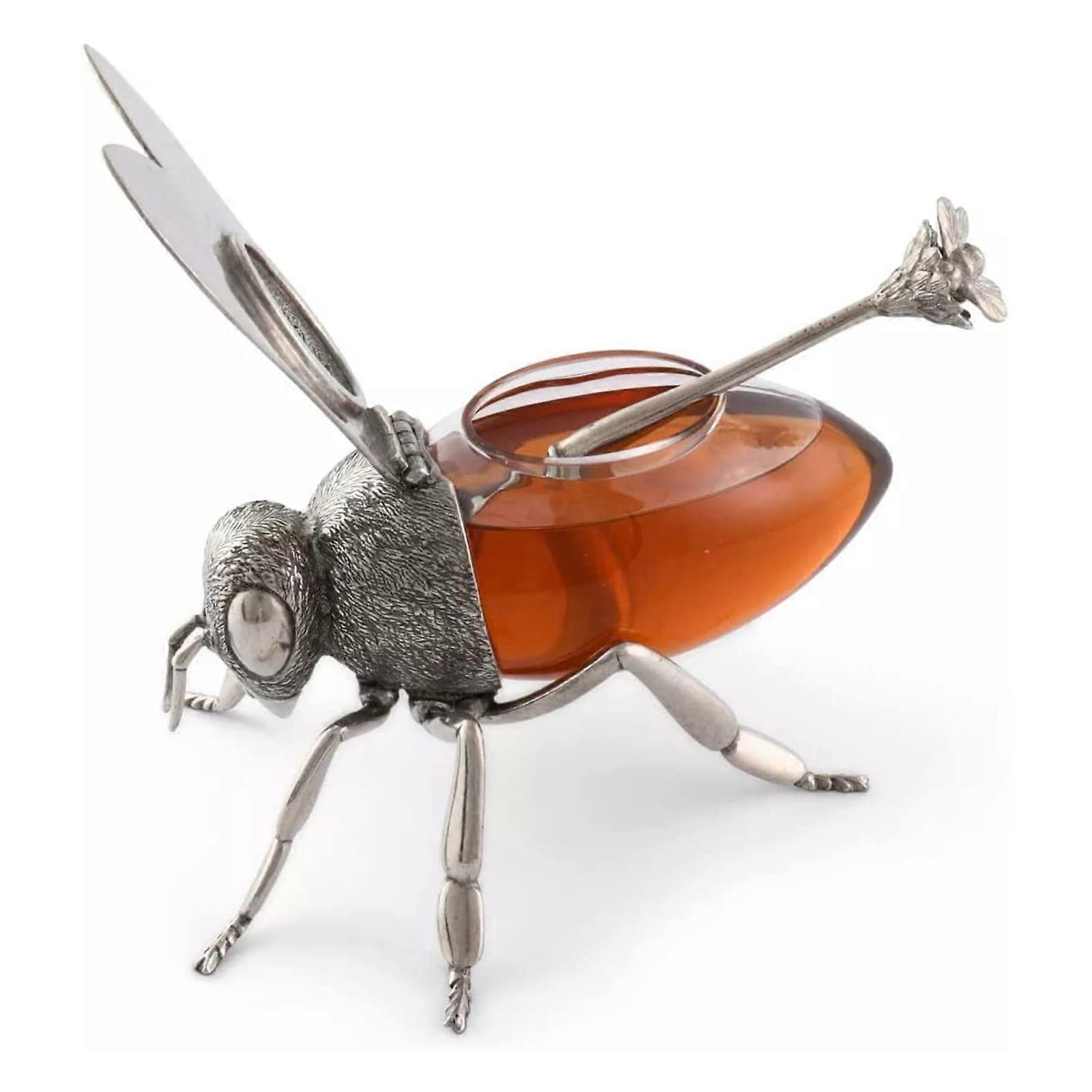 Luxurious Bee Honeypot - Creative and Elegant Tableware Accessory