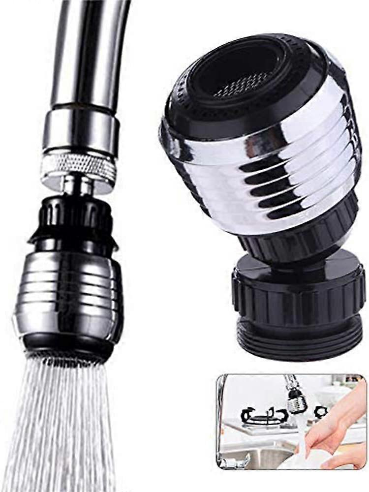 Faucet Aerator, 4 Pack 360 Swivel Faucet Aerator for Kitchen Bathroom Faucet