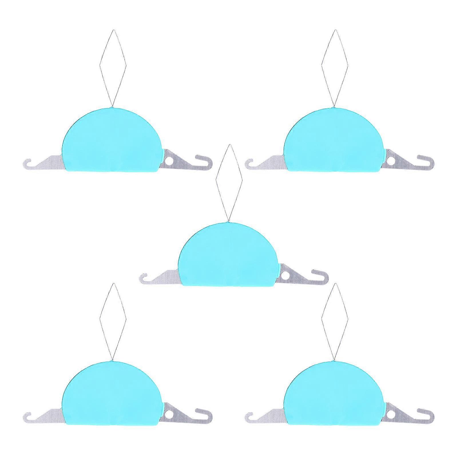 Blue Sewing Needle Threader 3 in 1 - 5PCS, Soft, Flexible, Lightweight, Portable, Durable
