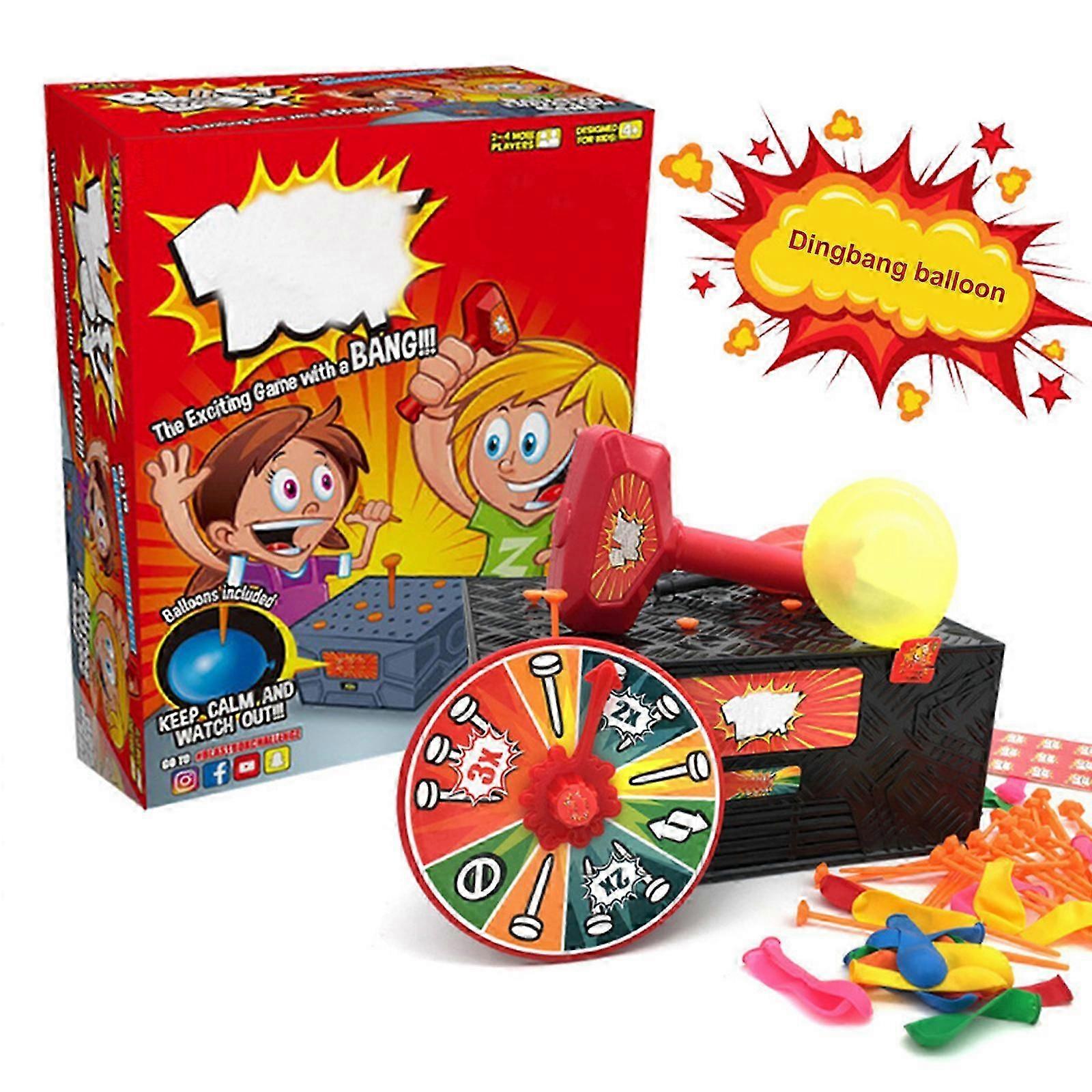 Knocking And Exploding Balloon Boxes,Wack a Balloon Game,Pop The Balloon Game