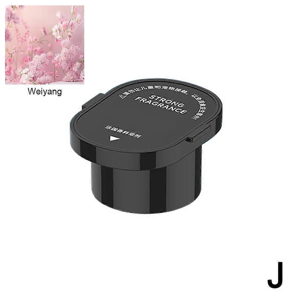 Cloud Mist Car Aromatherapy Diffuser with Smart Sensor Ambient Light and 5 Scent Refills