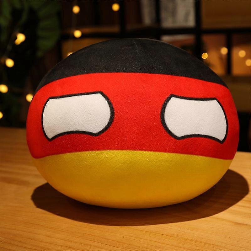 Funny Polandball 10cm Countryballs Plush Toy Pendant Plush Doll