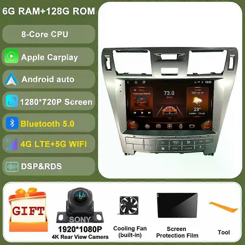 Android For Lexus Ls460 Ls600 2006 - 2011 Car Electronic Screen Navigator Automatic Gps Stereo Radio Tv Multimedia Player Bt5.0