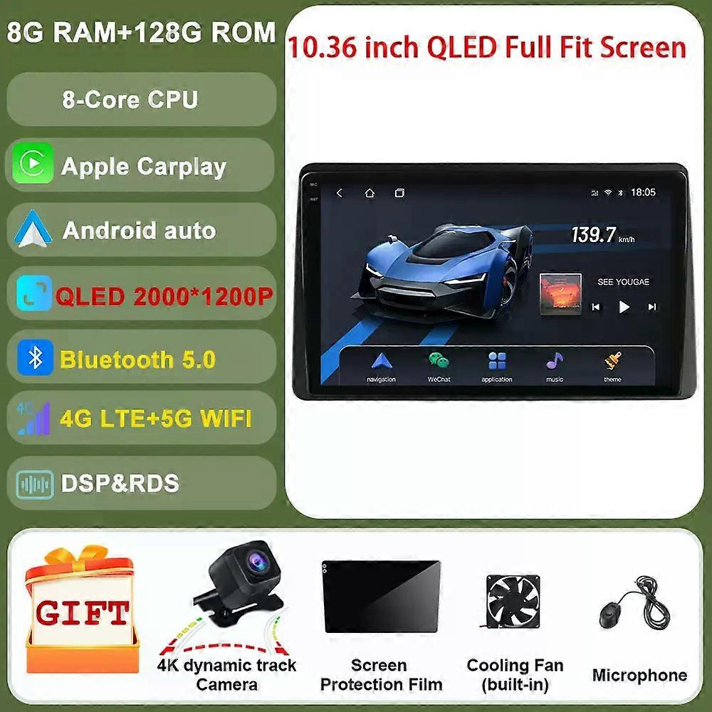 Android For Renault Express 2021 Carplay Auto 360 Camera Car Radio Video Multimedia Player Gps Navigation Audio Autoradio Wifi