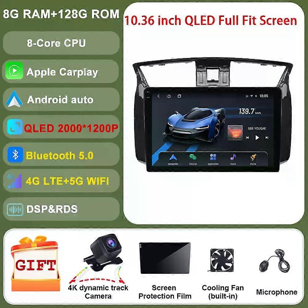 Oeing Car Radio For Nissan Sylphy Sentra B17 2012 2013 2014 2015 2016 2017 Multimedia Video Player Navigation 4g Gps Dsp Rds